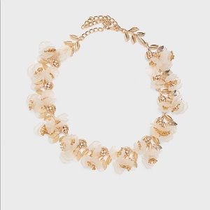 Zara floral necklace